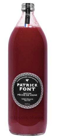 Produit Patrick Font nectar peche vigne