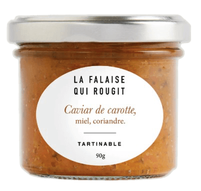 Produit falaise qui rougit carotte miel